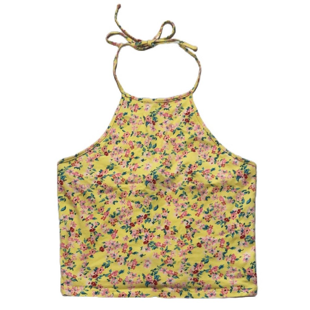 Forever 21 Floral Crop Top